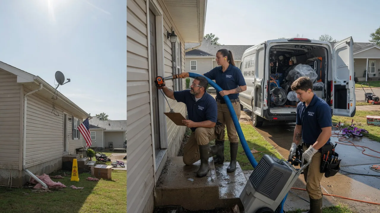Ceiling Water Damage Restoration in Pettigrew, AR near me
